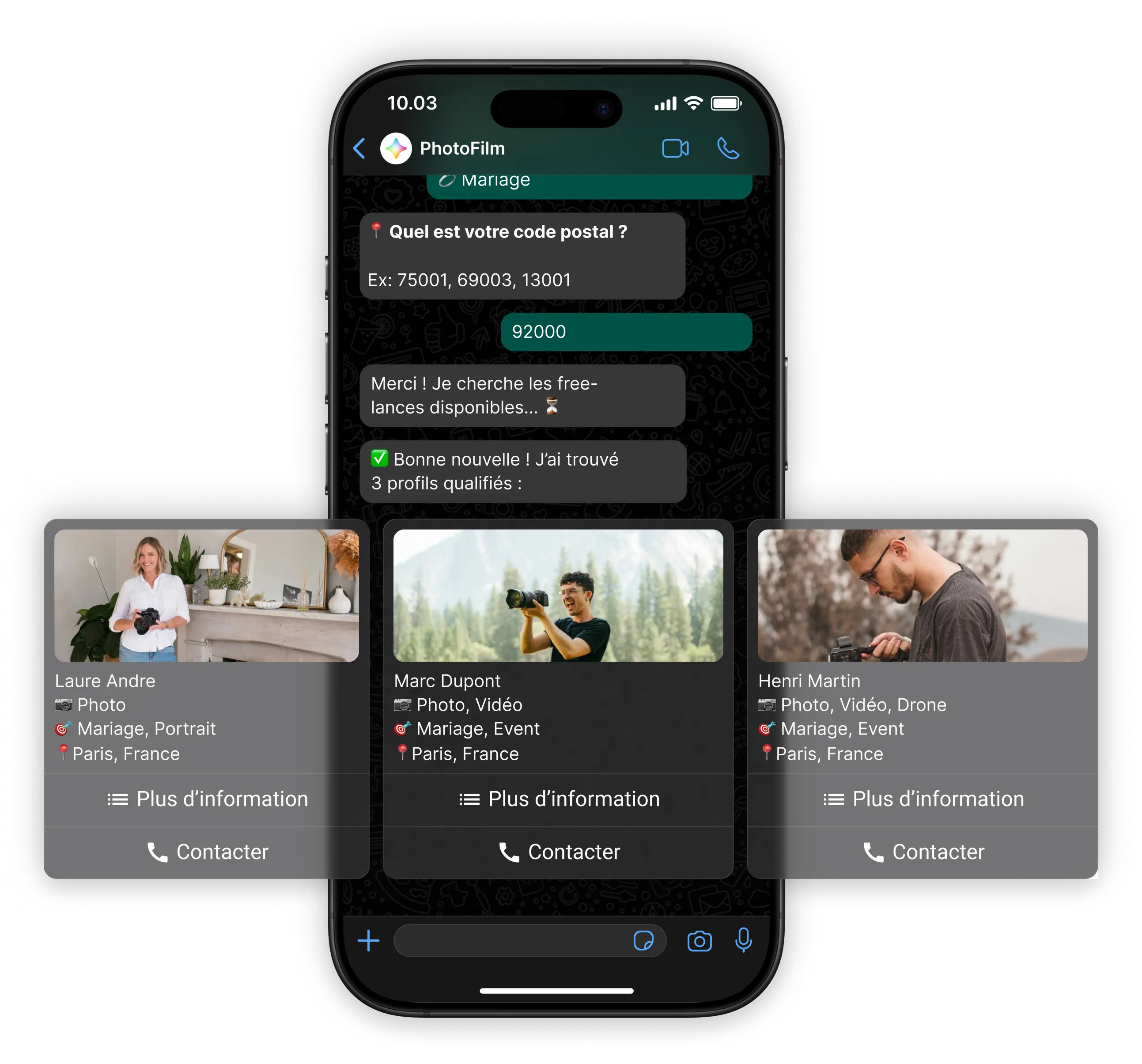 Application mobile PhotoFilm